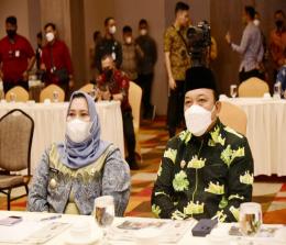 Bupati Bengkalis Kasmarni menghadiri rakor Gubernur se-Sumatera di Pekanbaru